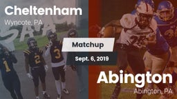 Matchup: Cheltenham High vs. Abington  2019