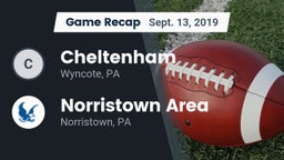 Recap: Cheltenham  vs. Norristown Area  2019