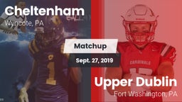 Matchup: Cheltenham High vs. Upper Dublin  2019