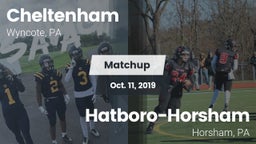 Matchup: Cheltenham High vs. Hatboro-Horsham  2019