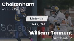 Matchup: Cheltenham High vs. William Tennent  2020