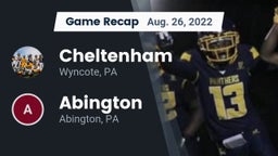 Recap: Cheltenham  vs. Abington  2022