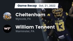 Recap: Cheltenham  vs. William Tennent  2022