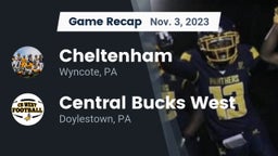 Recap: Cheltenham  vs. Central Bucks West  2023