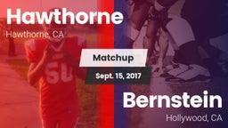 Matchup: Hawthorne High vs. Bernstein  2017