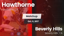 Matchup: Hawthorne High vs. Beverly Hills  2017