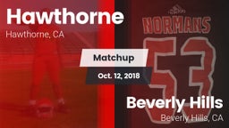 Matchup: Hawthorne High vs. Beverly Hills  2018
