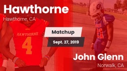Matchup: Hawthorne High vs. John Glenn  2019