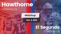 Matchup: Hawthorne High vs. El Segundo  2019