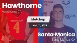 Matchup: Hawthorne High vs. Santa Monica  2019