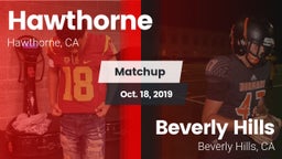 Matchup: Hawthorne High vs. Beverly Hills  2019