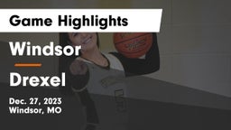 Windsor  vs Drexel  Game Highlights - Dec. 27, 2023