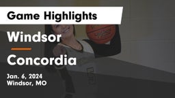 Windsor  vs Concordia  Game Highlights - Jan. 6, 2024