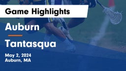 Auburn  vs Tantasqua Game Highlights - May 2, 2024