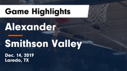 Alexander  vs Smithson Valley  Game Highlights - Dec. 14, 2019