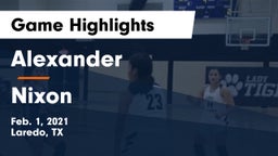 Alexander  vs Nixon  Game Highlights - Feb. 1, 2021