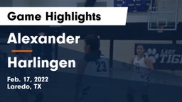 Alexander  vs Harlingen  Game Highlights - Feb. 17, 2022