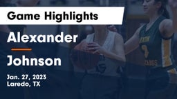 Alexander  vs Johnson  Game Highlights - Jan. 27, 2023