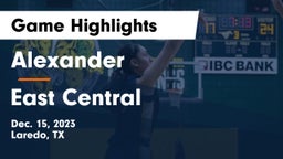 Alexander  vs East Central  Game Highlights - Dec. 15, 2023