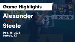 Alexander  vs Steele  Game Highlights - Dec. 19, 2023