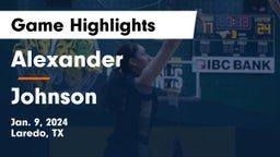 Alexander  vs Johnson  Game Highlights - Jan. 9, 2024