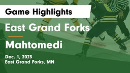 East Grand Forks  vs Mahtomedi  Game Highlights - Dec. 1, 2023