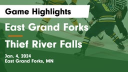 East Grand Forks  vs Thief River Falls  Game Highlights - Jan. 4, 2024