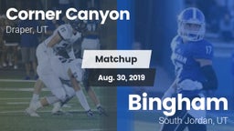 Matchup: Corner Canyon High vs. Bingham  2019