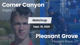 Matchup: Corner Canyon High vs. Pleasant Grove  2020