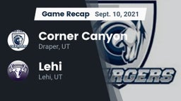 Recap: Corner Canyon  vs. Lehi  2021