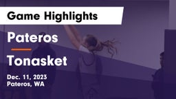 Pateros  vs Tonasket  Game Highlights - Dec. 11, 2023