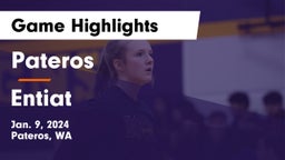 Pateros  vs Entiat Game Highlights - Jan. 9, 2024