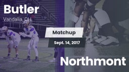 Matchup: Butler  vs. Northmont 2017