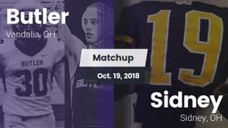 Matchup: Butler  vs. Sidney  2018