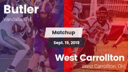 Matchup: Butler  vs. West Carrollton  2019