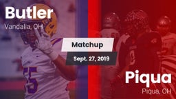 Matchup: Butler  vs. Piqua  2019