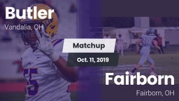 Matchup: Butler  vs. Fairborn 2019