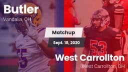 Matchup: Butler  vs. West Carrollton  2020
