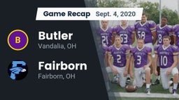 Recap: Butler  vs. Fairborn 2020
