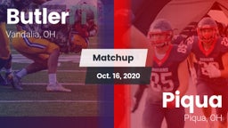 Matchup: Butler  vs. Piqua  2020
