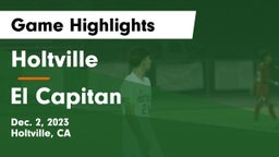 Holtville  vs El Capitan  Game Highlights - Dec. 2, 2023