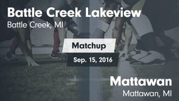 Matchup: Battle Creek vs. Mattawan  2016