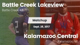 Matchup: Battle Creek vs. Kalamazoo Central  2017