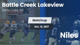 Matchup: Battle Creek vs. Niles  2017