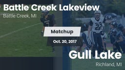 Matchup: Battle Creek vs. Gull Lake  2017