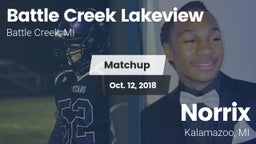 Matchup: Battle Creek vs. Norrix  2018