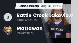 Recap: Battle Creek Lakeview  vs. Mattawan  2018