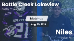 Matchup: Battle Creek vs. Niles  2019