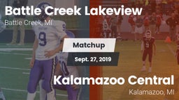 Matchup: Battle Creek vs. Kalamazoo Central  2019