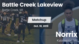 Matchup: Battle Creek vs. Norrix  2019